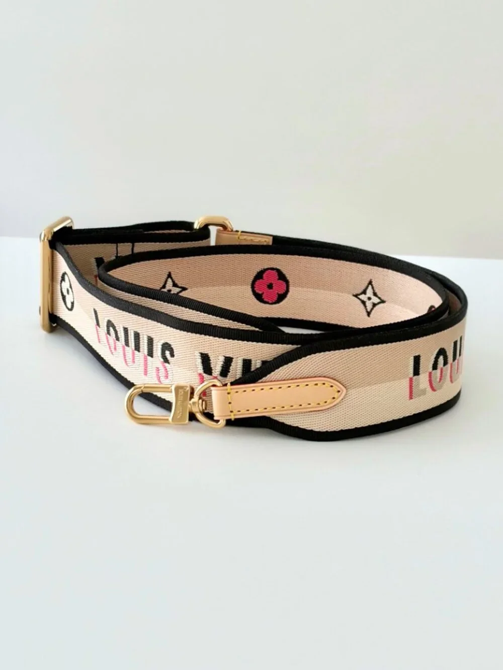 NEW Louis Vuitton Bandoulière Strap - LV Jacquard Crossbody Shoulder Strap